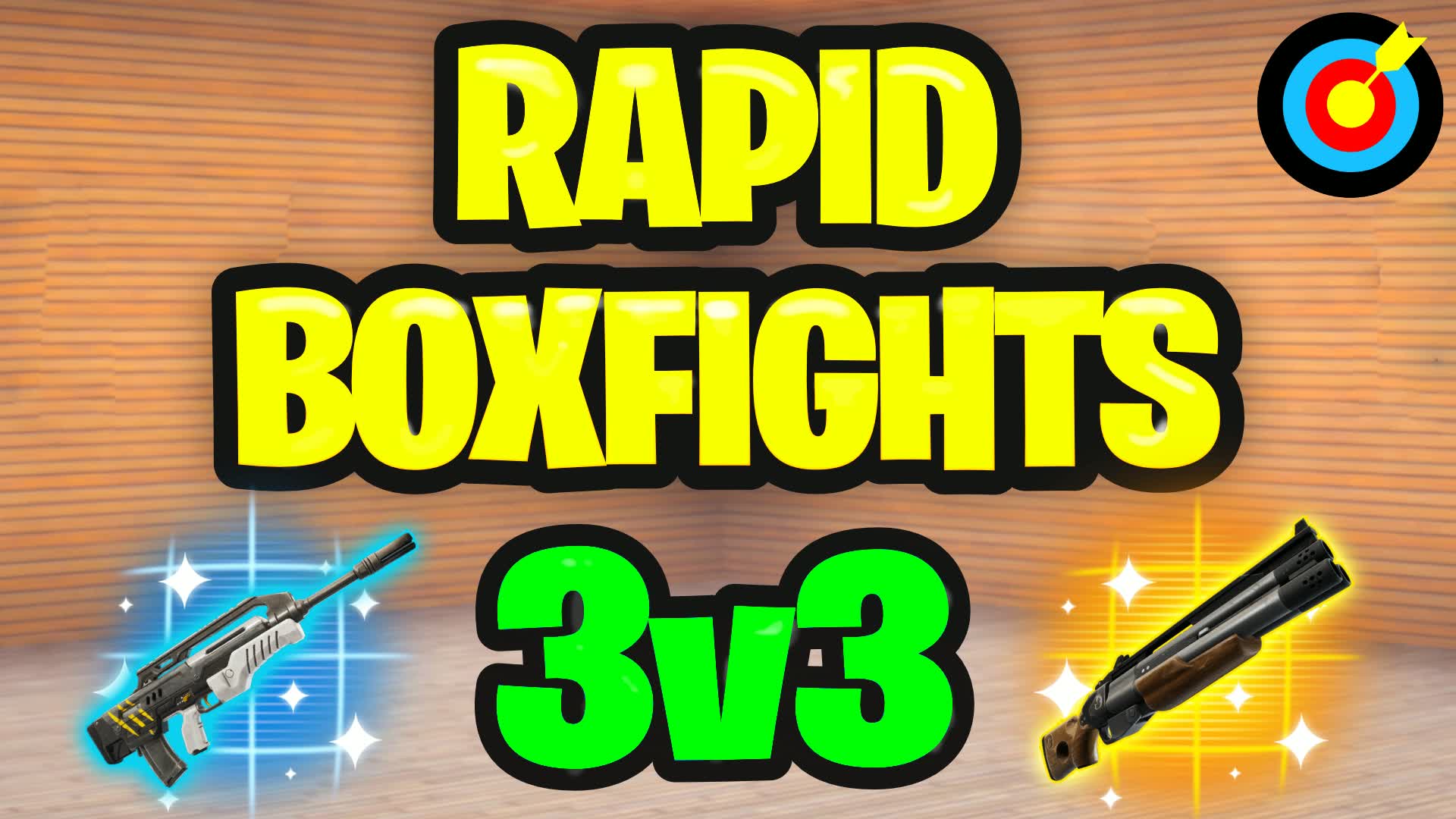 RAPID BOXFIGHTS 3v3 π― β Fortnite Creative map