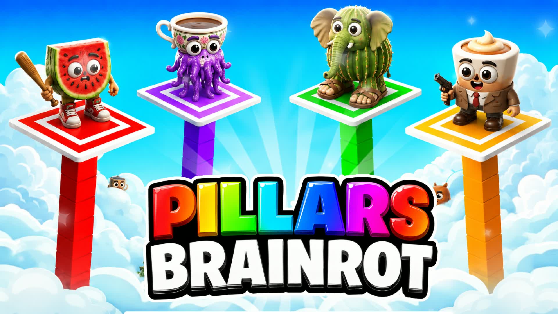 PILLARS BRAINROT 🤣 — Fortnite Creative map