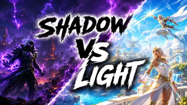 Shadoow vs light ( deathmatch ) — Fortnite Creative map