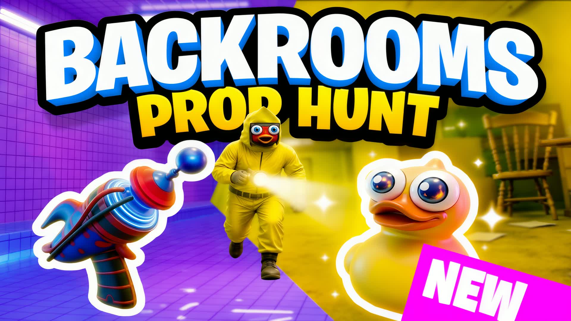Backrooms Prop Hunt🚪by BlindGames — Fortnite Creative map