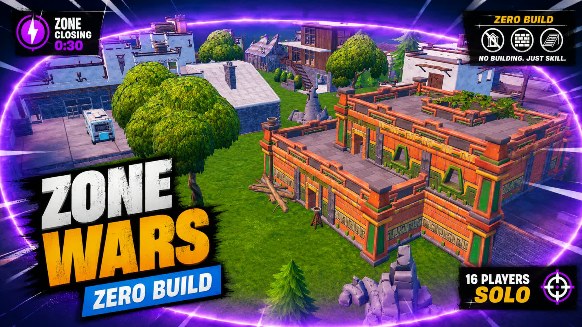 Zone Wars Zero Buid - Deep02 — Fortnite Creative map