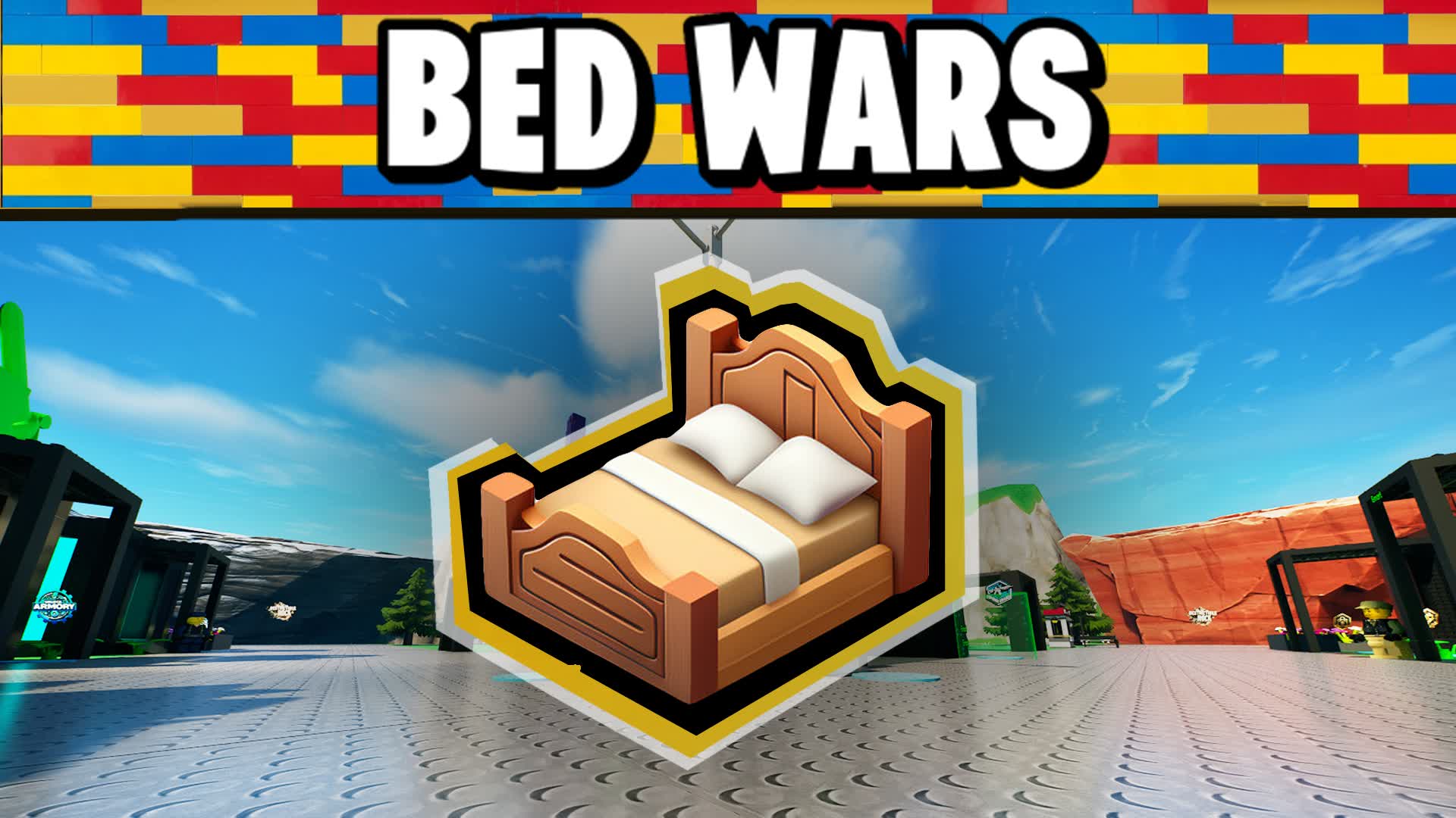 Bed Wars: Land — Fortnite Creative map