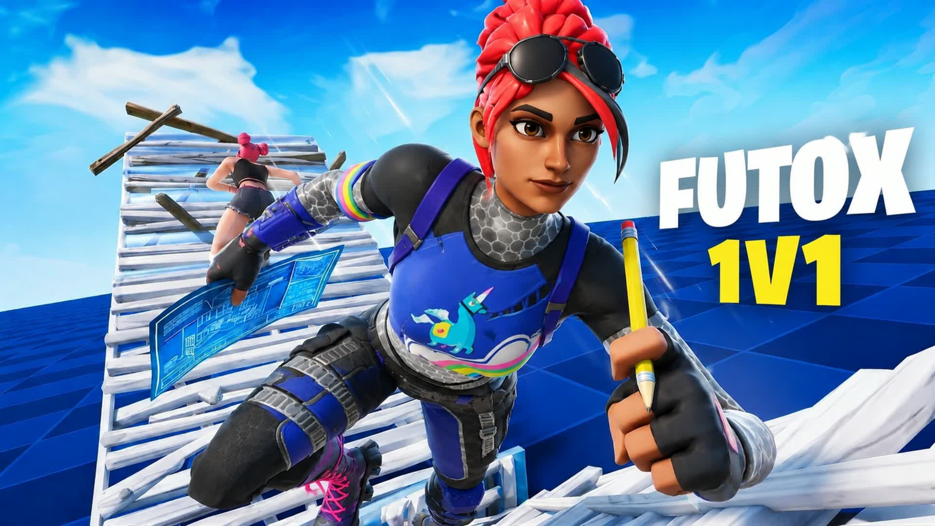 FUTOX 1V1 BUILD FIGHTS β Fortnite Creative map