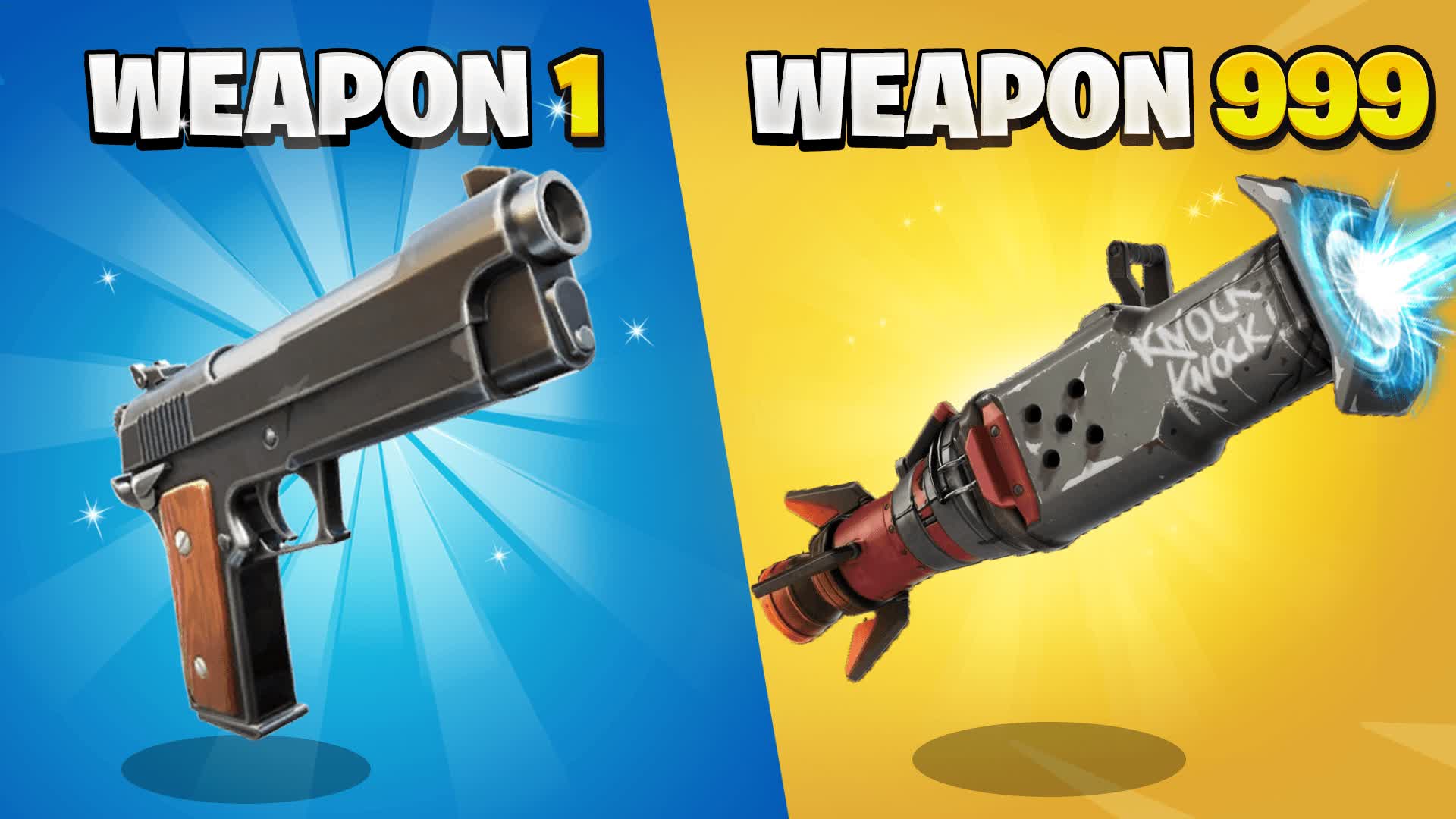 ๐ I'M THE KING GUN GAME ๐ โ Fortnite Creative map