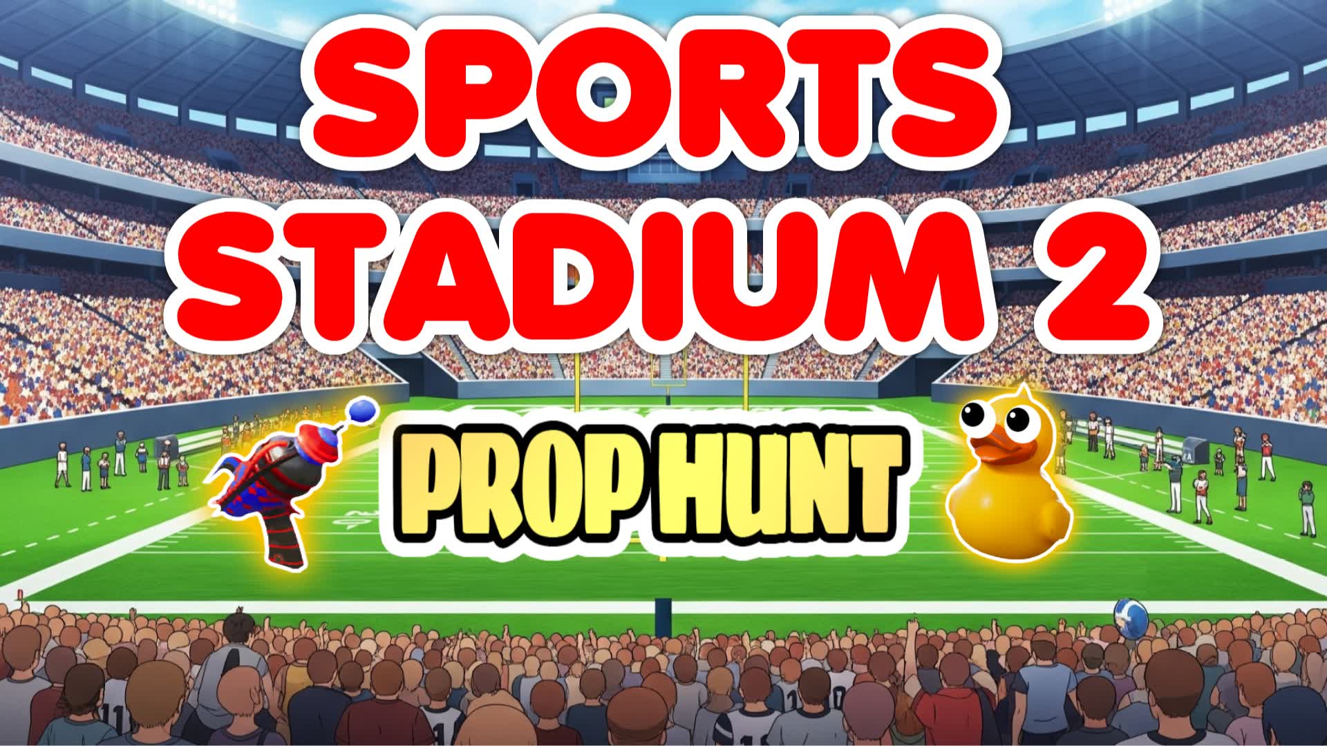 ESCONDITE SPORTS STADIUM 2 / PROP HUNT — Fortnite Creative map