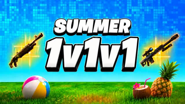 1V1V1 SUMMER โ Fortnite Creative map