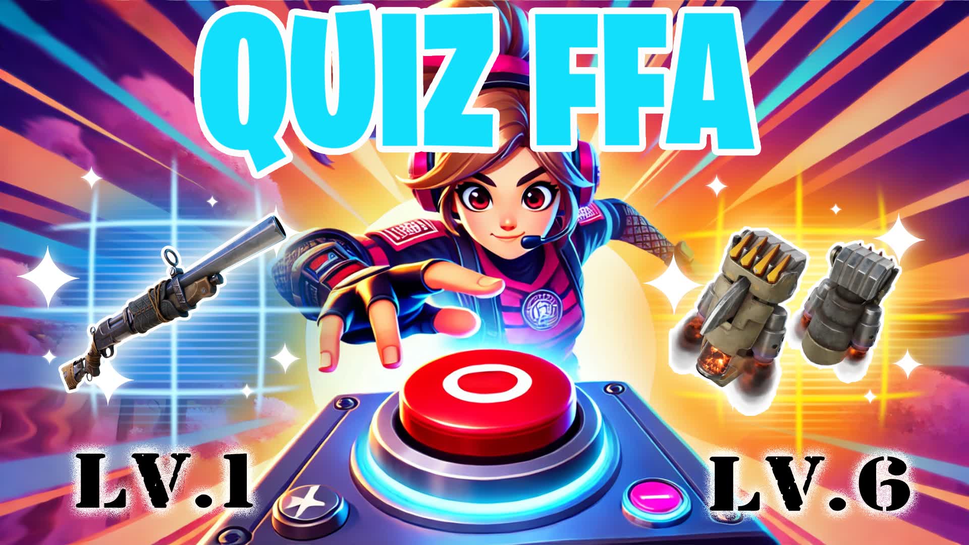 ❓QUIZ FFA❓ — Fortnite Creative map