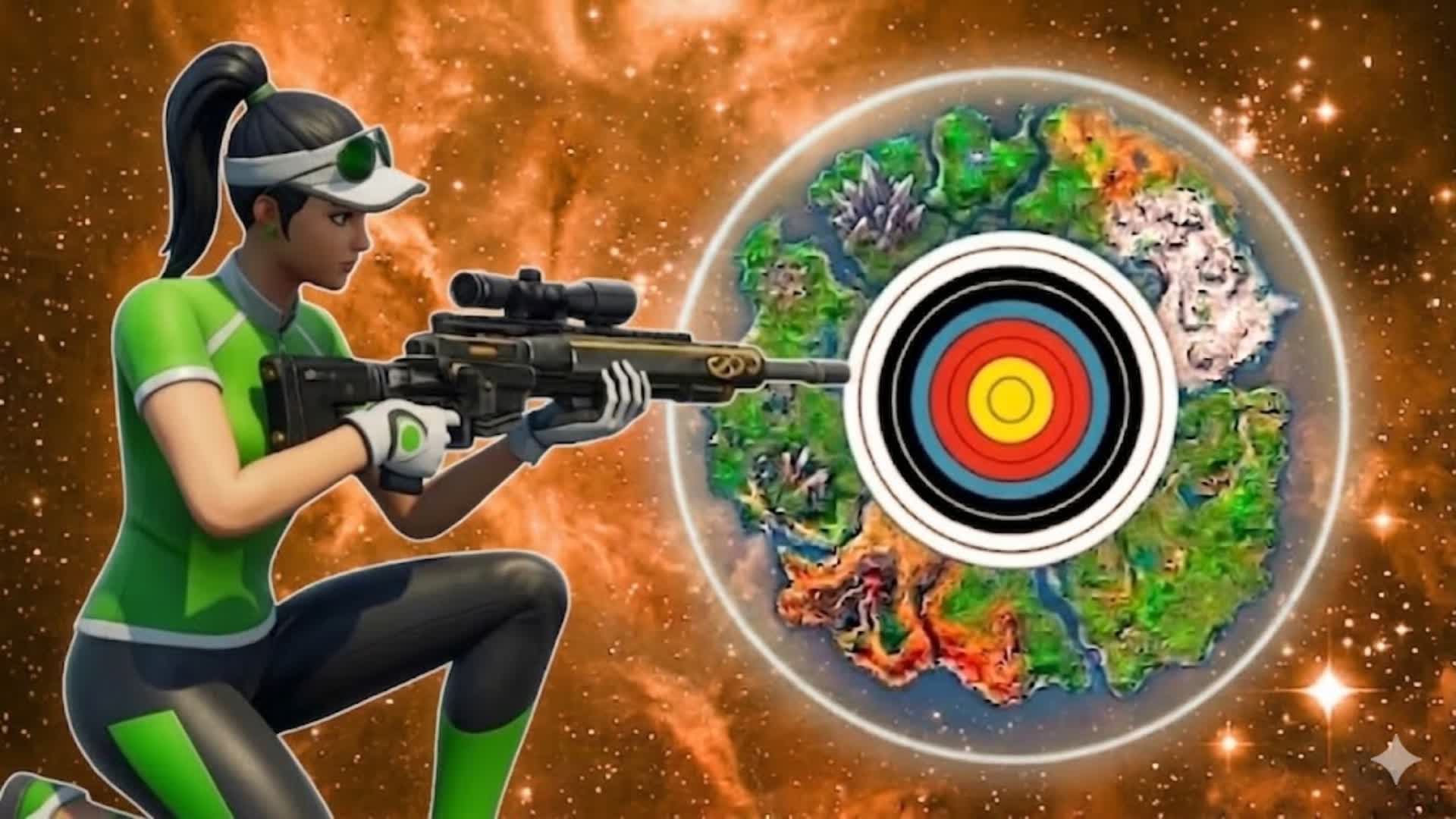 SUPER UPPER TRICKSHOT — Fortnite Creative map