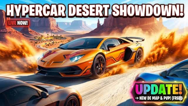 DESERT DRIVEπͺ β Fortnite Creative map