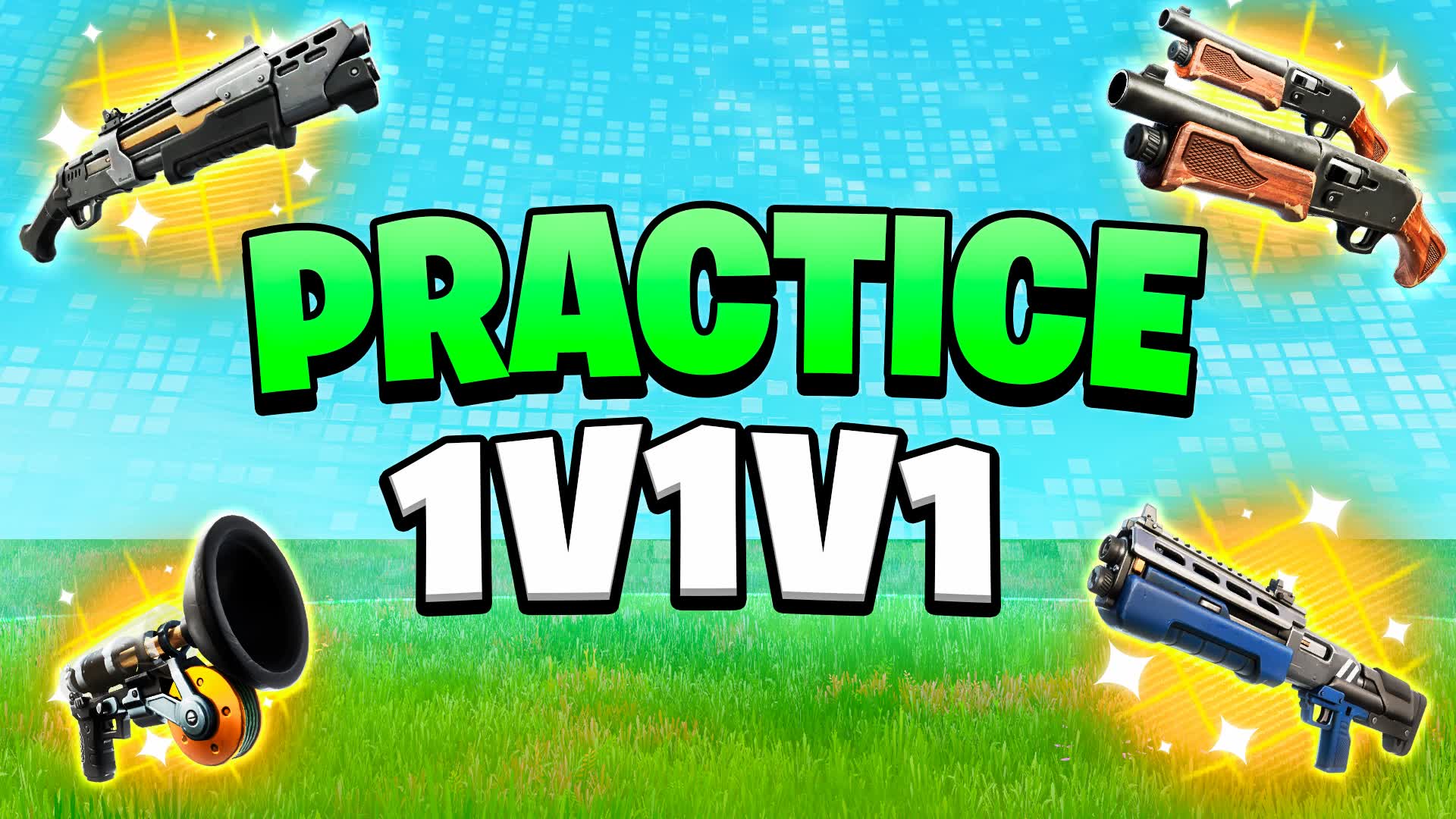 1V1V1 PRACTICE RELOAD FREE FOR ALL 1V1 — Fortnite Creative map