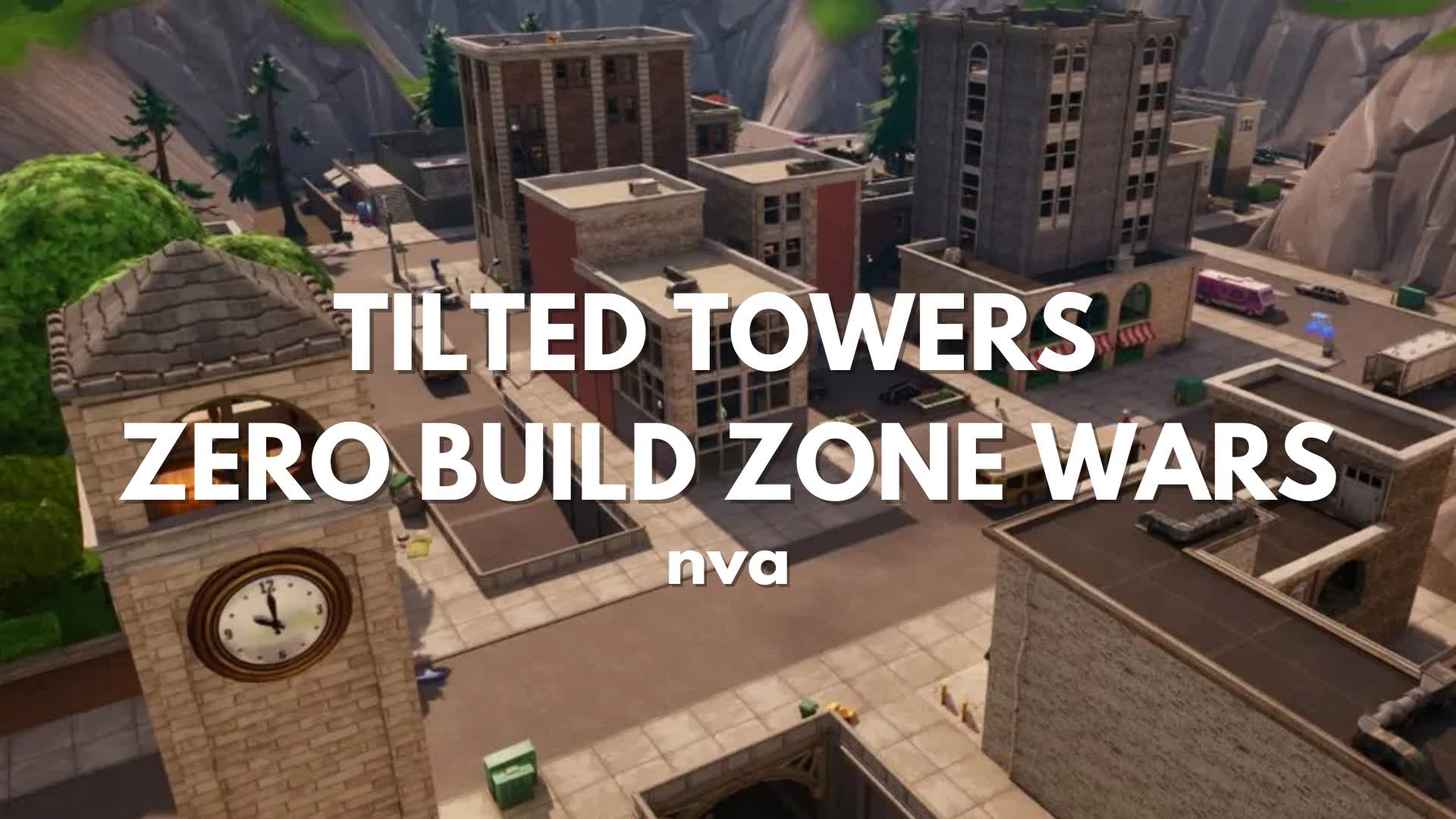 Tilted Tower Zero Build Zone Wars — Fortnite Creative map