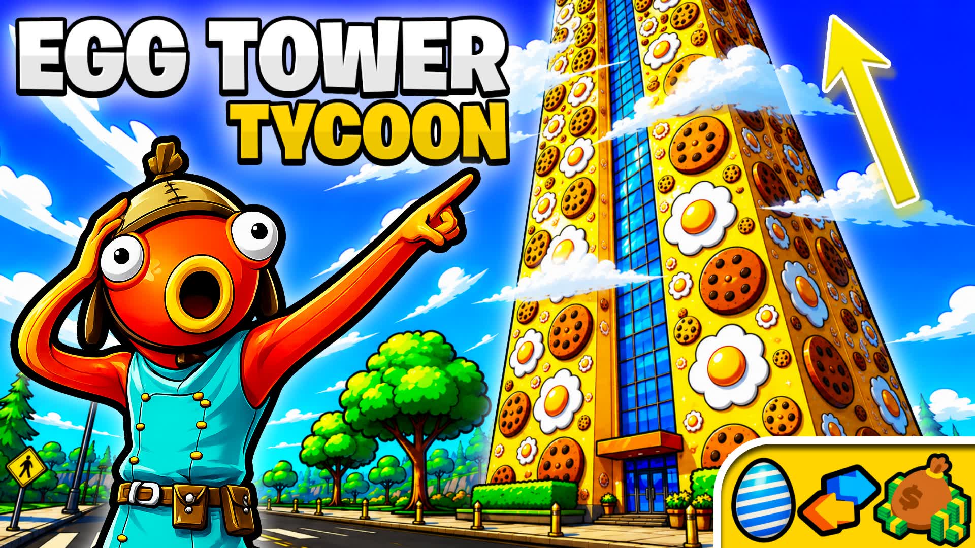 EGG Tower Tycoon β Fortnite Creative map
