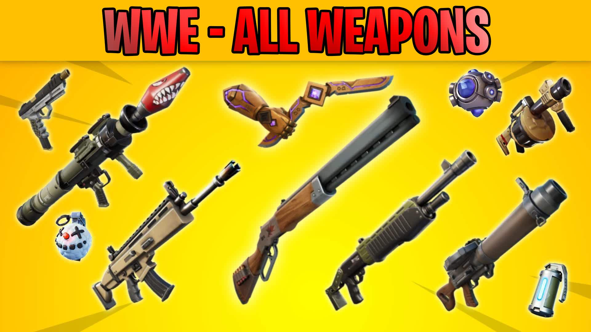 WWE - FREE FOR ALL β Fortnite Creative map