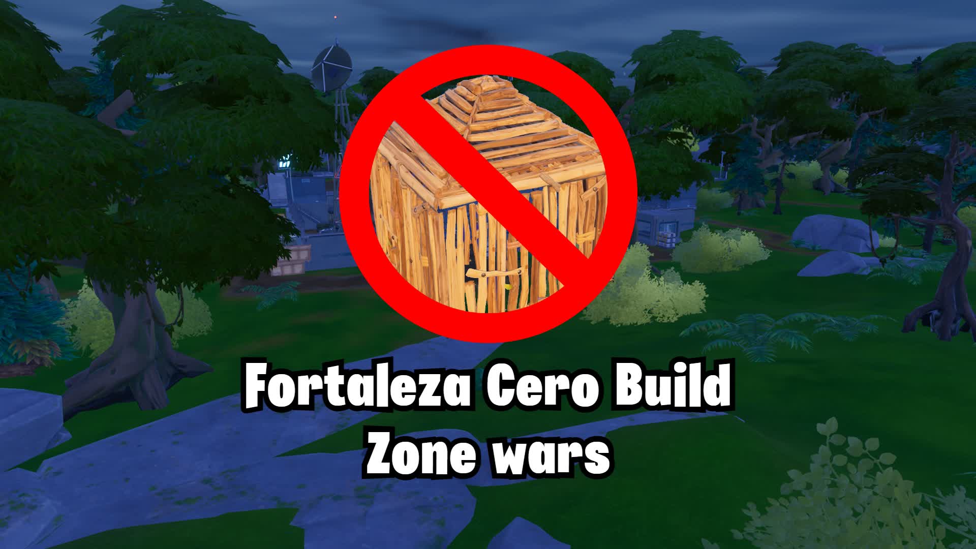 Fortaleza Cero Build Zone Wars — Fortnite Creative map