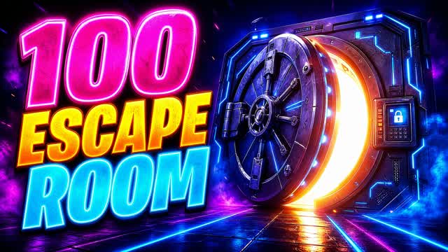 100 Escape Room — Fortnite Creative map