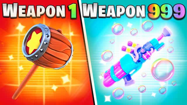 CUSTOM GUNS GUN GAME π« β Fortnite Creative map