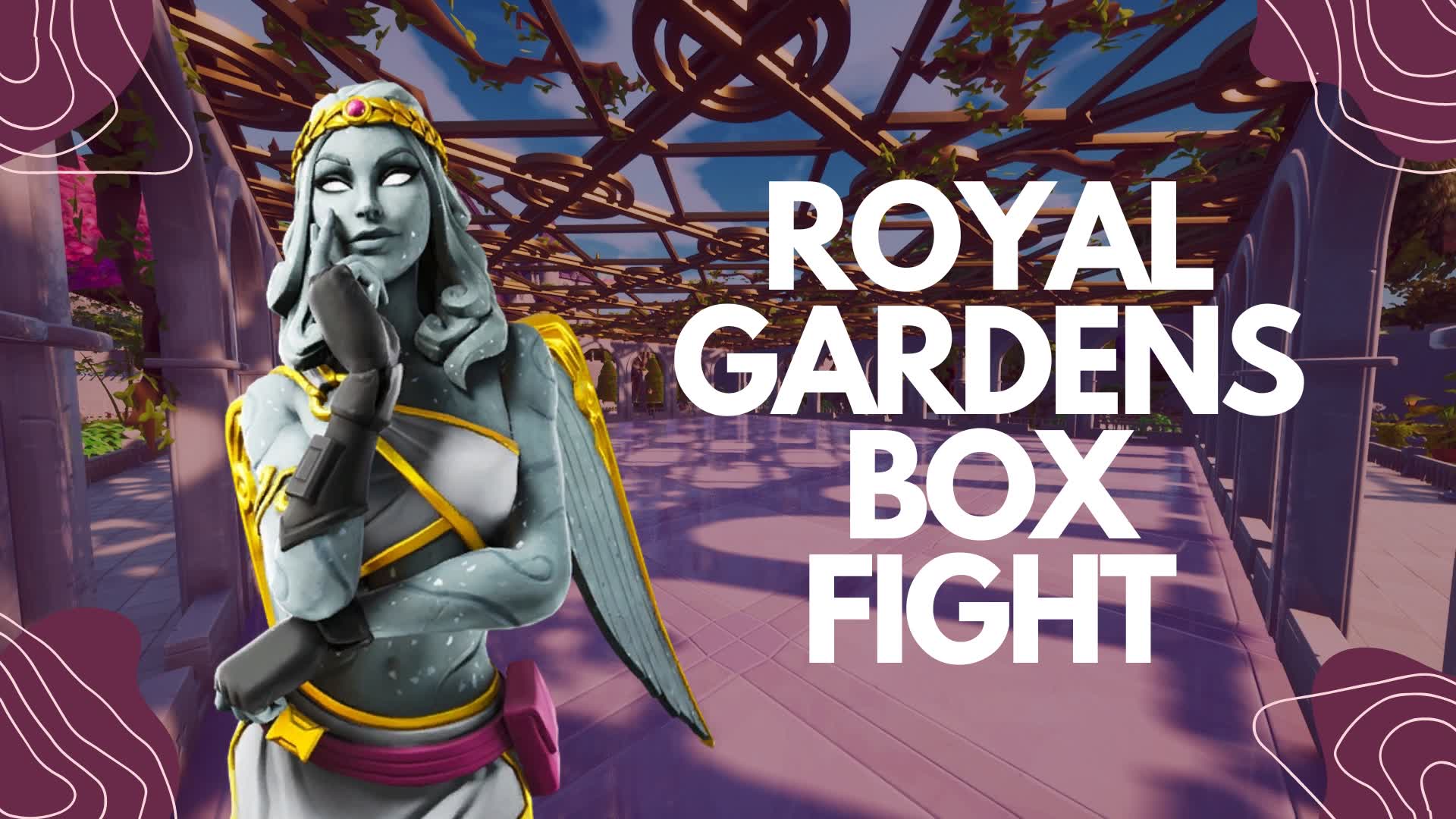 Royal Gardens Box Fight — Fortnite Creative map