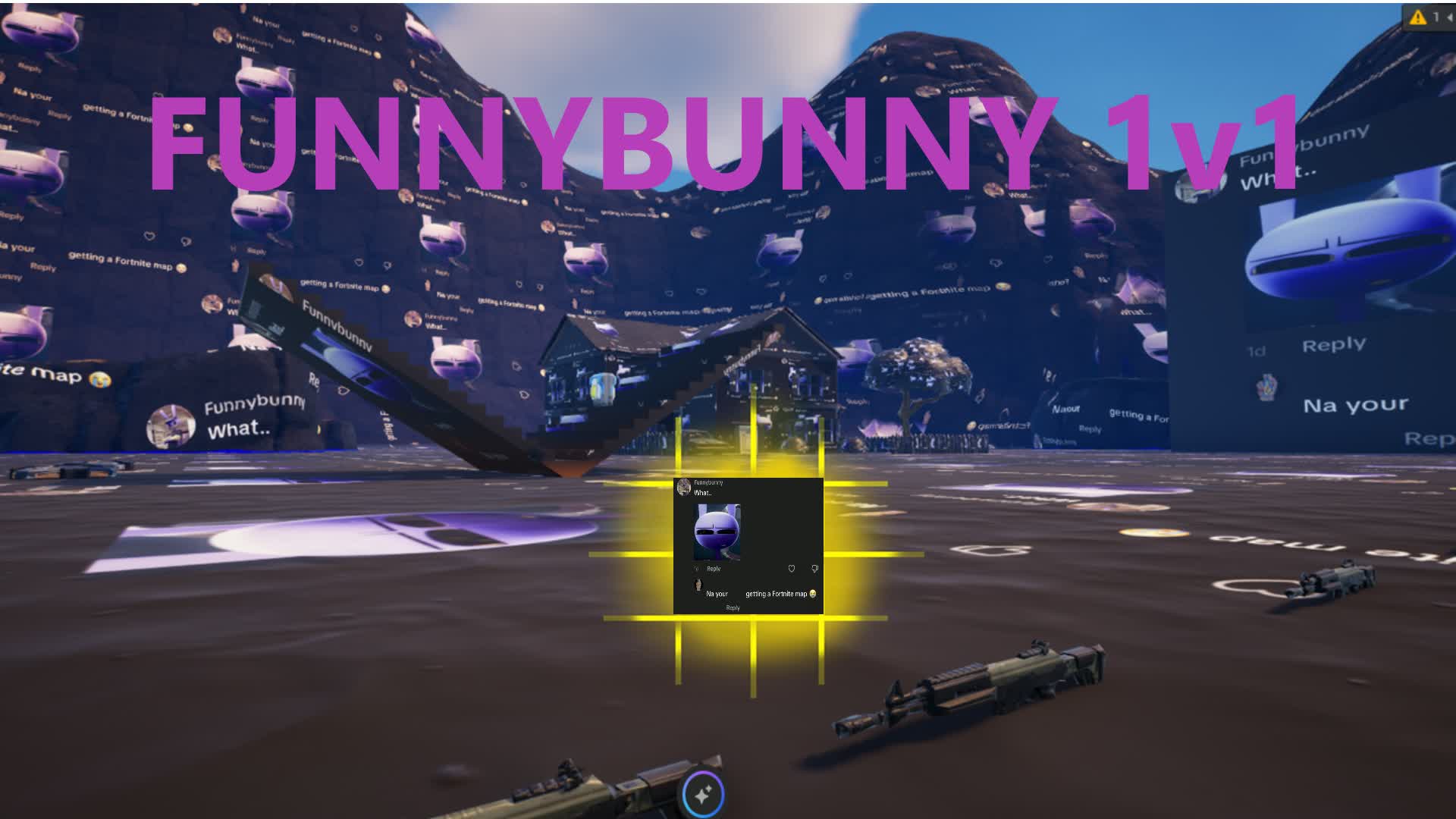Funnybunny 1v1 β Fortnite Creative map