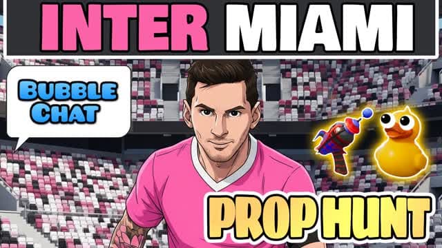 ESCONDITE โฝ INTER MIAMI PROP HUNT CACHE โ Fortnite Creative map