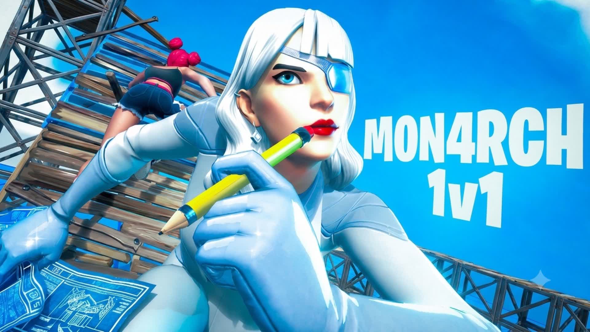 1V1 M0N4RCH — Fortnite Creative map