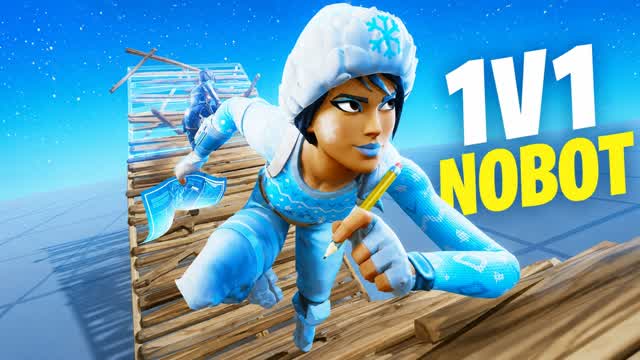 NOBOT 1V1 BUILD FIGHT — Fortnite Creative map