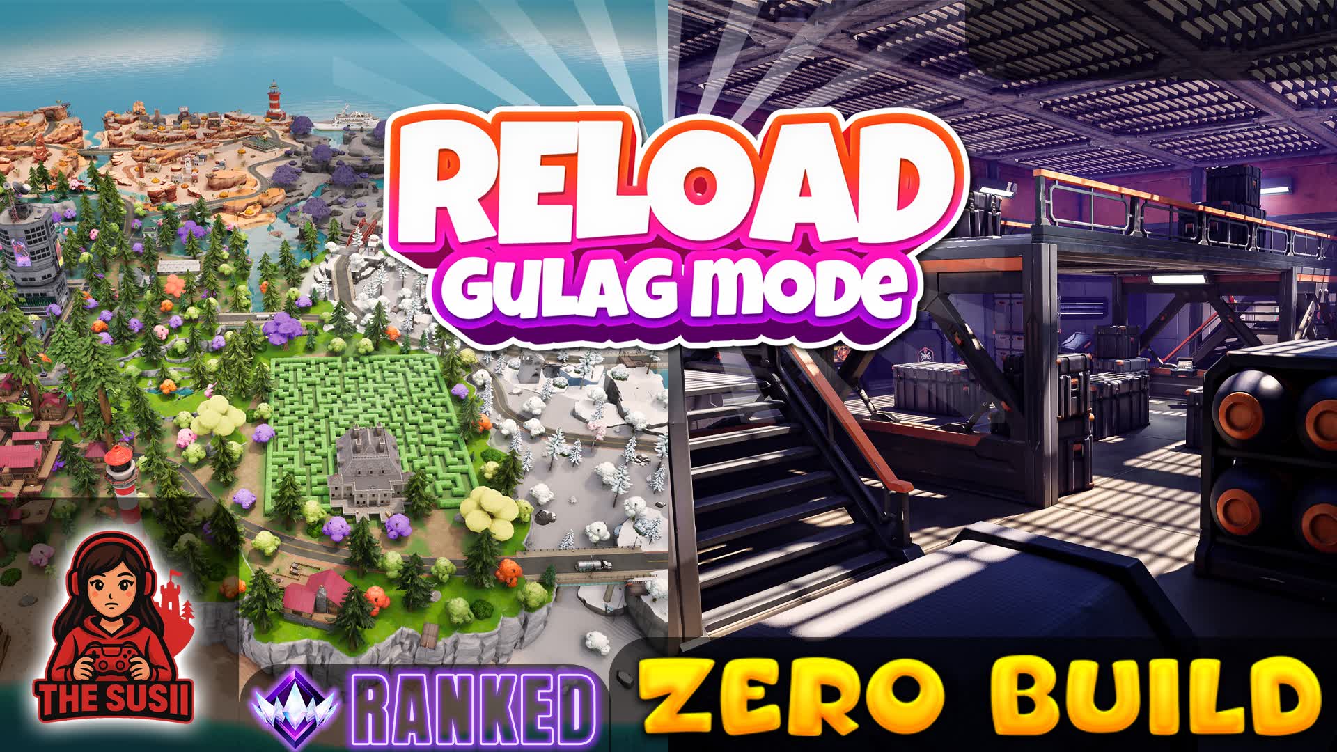 RELOAD - GULAG - ZERO BUILD β Fortnite Creative map