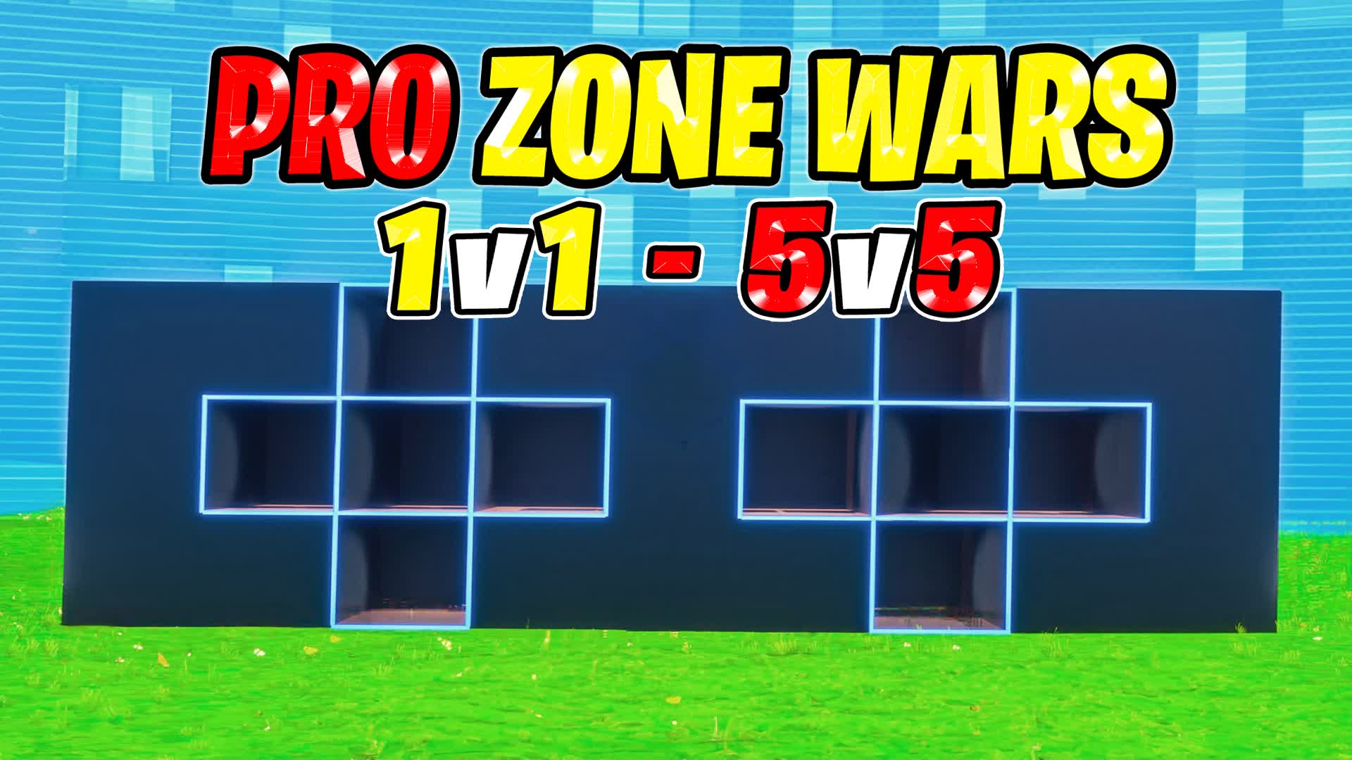 PRO ZONE WARS! (1V1 TO 5v5) β Fortnite Creative map