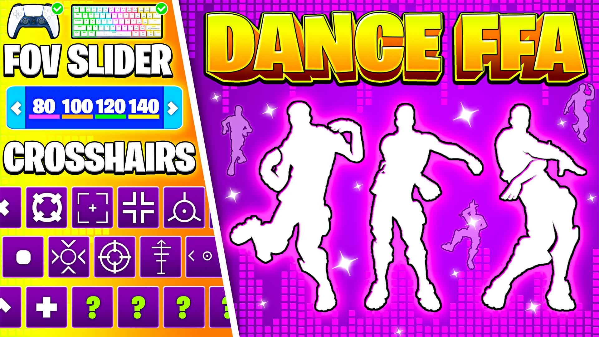 DANCES ONLY FFA β Fortnite Creative map