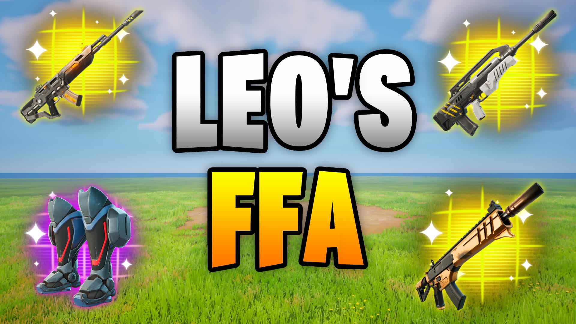 Leo's 1v1v1 Free For all — Fortnite Creative map