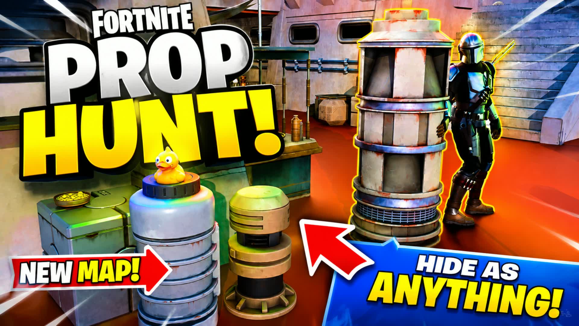 New⭐Star Wars Prop Hunt⭐ — Fortnite Creative map