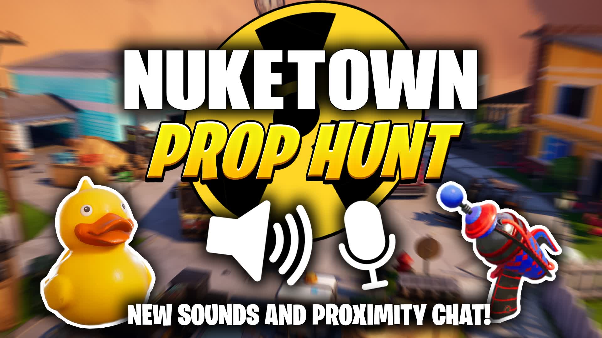 NUKETOWN PROP HUNT π β Fortnite Creative map