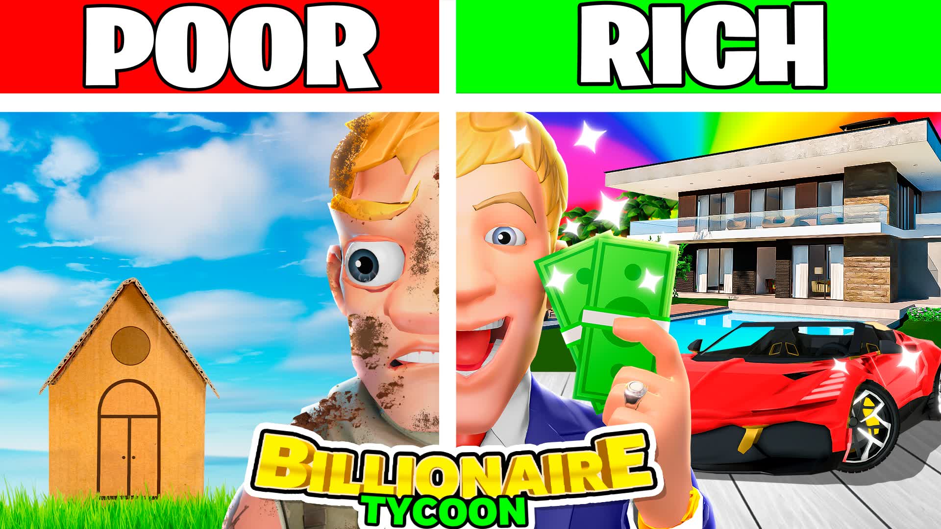 ๐ MEME RICH TYCOON โ Fortnite Creative map