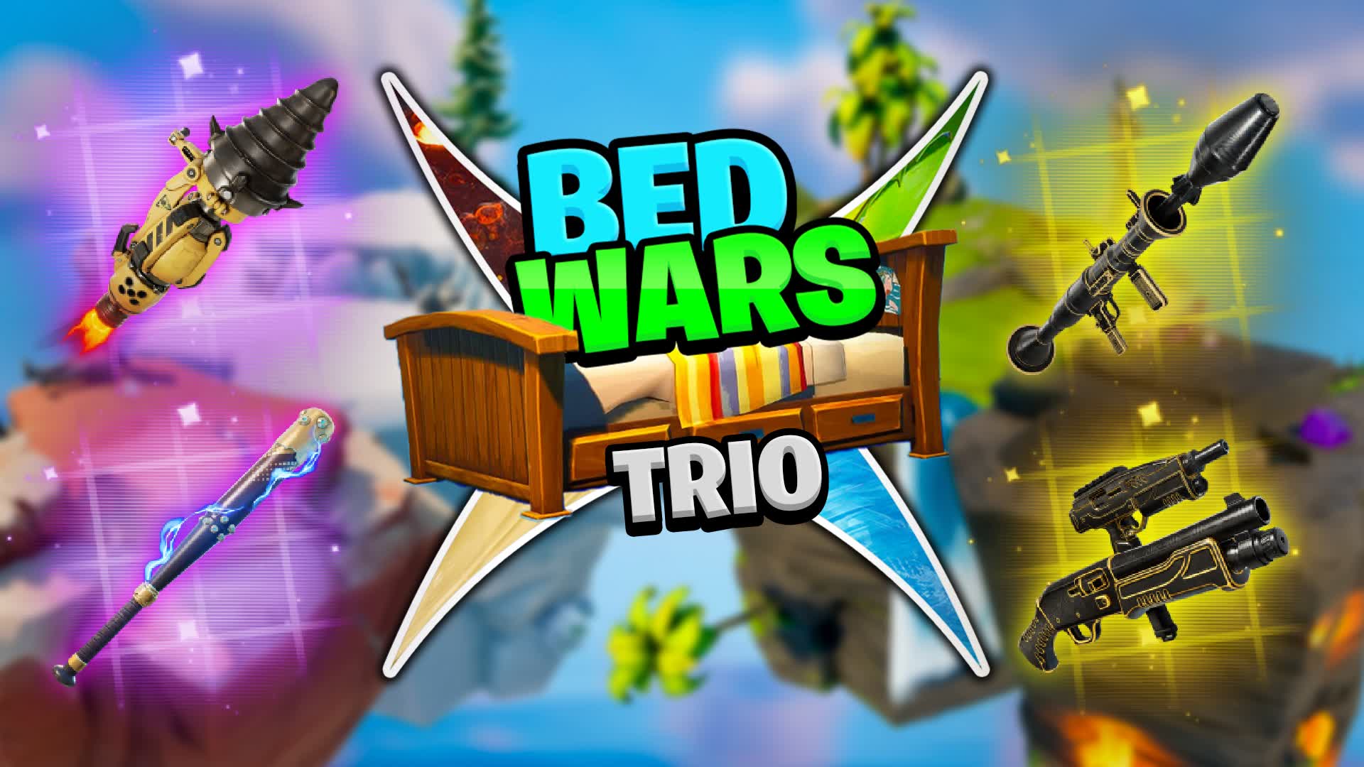 Bed Wars | TRIO 🛏️(RequiZe) — Fortnite Creative map