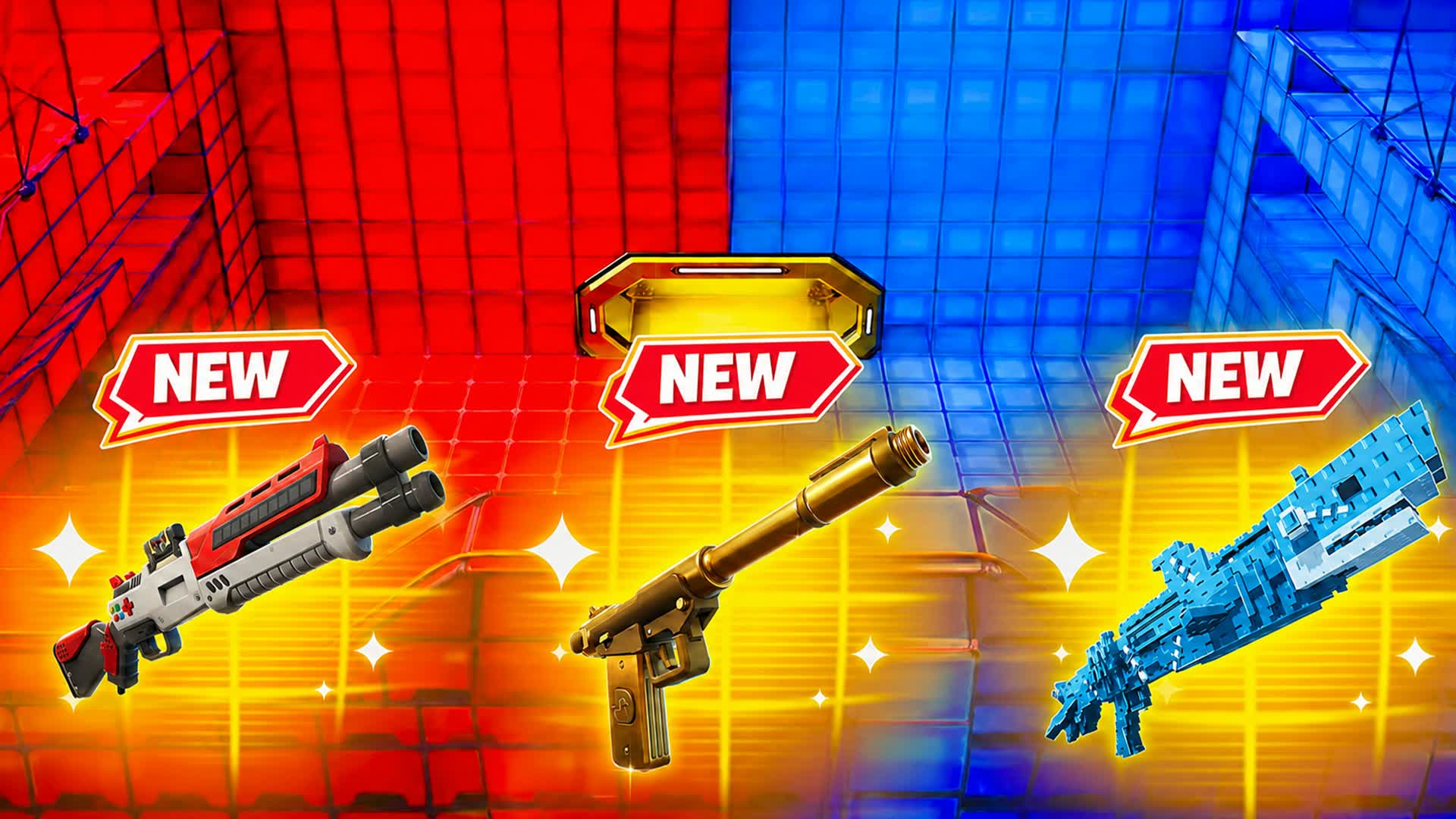 RVB RED V BLUE โ Fortnite Creative map