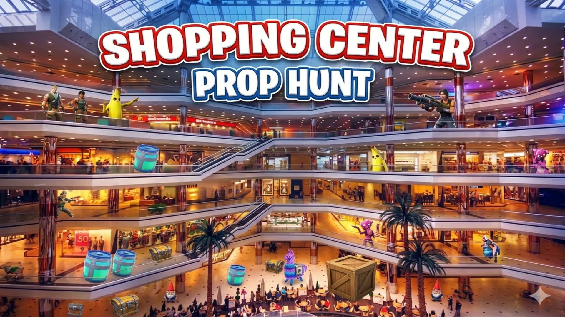 SHOPPİNG CENTER PROP HUNT — Fortnite Creative map