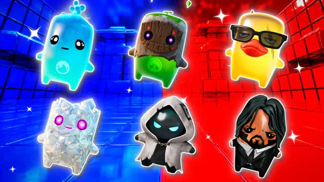 BLUE VS RED CORE SIGNAL π΅π΄ β Fortnite Creative map