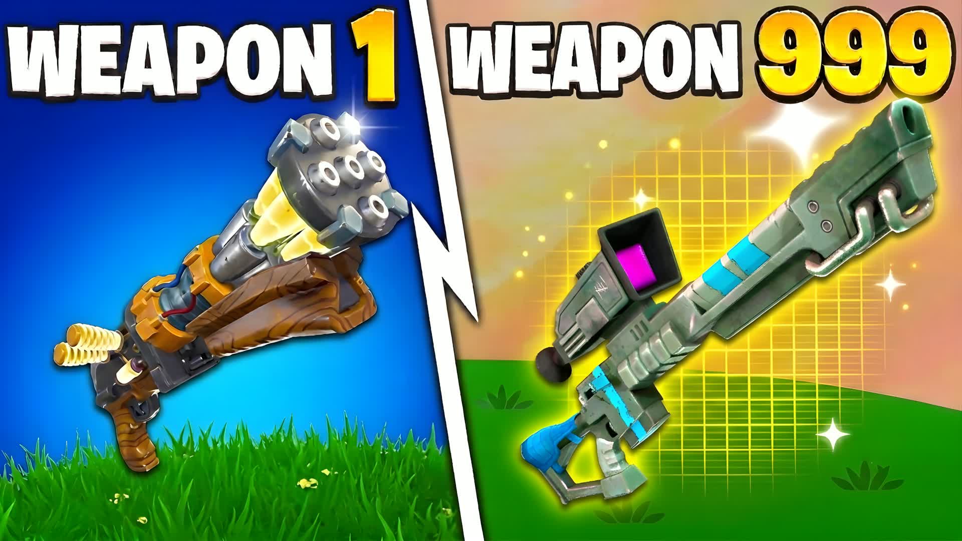 STAR WARS WEAPONS GUN GAME😍 ONE SHOT🎯 — Fortnite Creative map