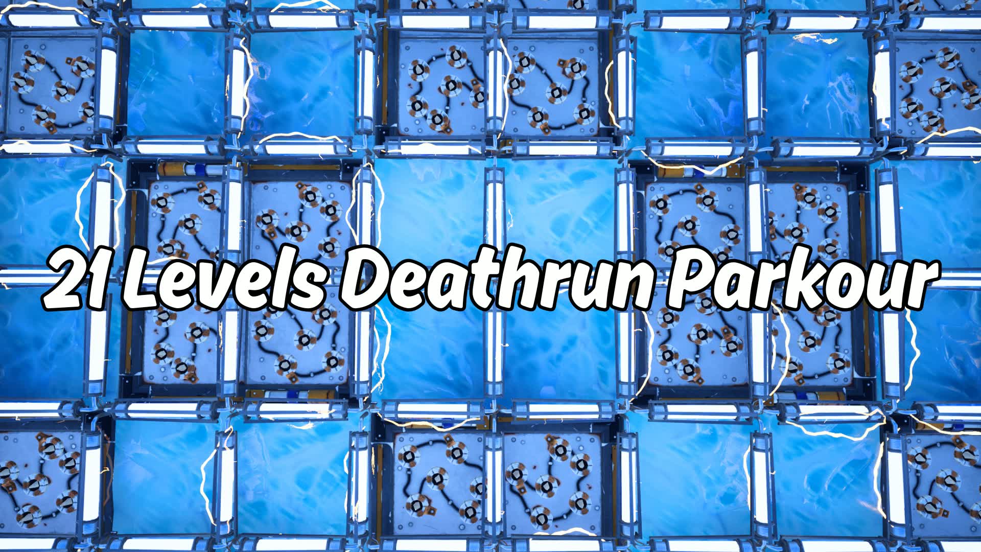 21 Levels Deathrun Parkour — Fortnite Creative map