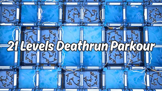 21 Levels Deathrun Parkour — Fortnite Creative map