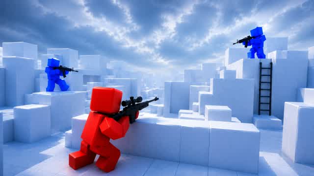 RED VS BLUE π΄π΅ ALFREDO β Fortnite Creative map