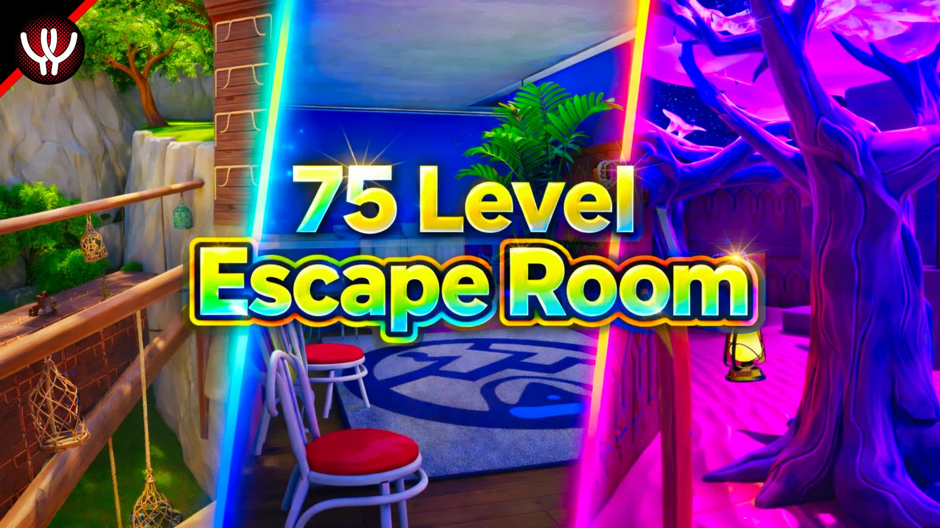 75 Level Escape Room — Fortnite Creative map