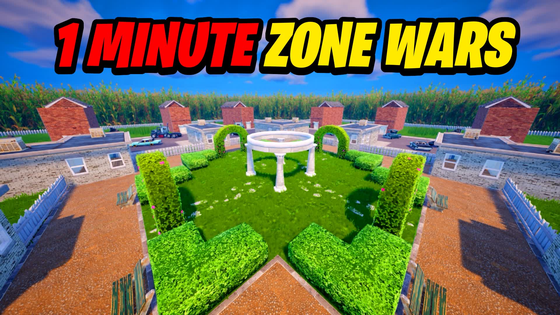 1 MINUTE ZONE WARS (ZB) — Fortnite Creative map