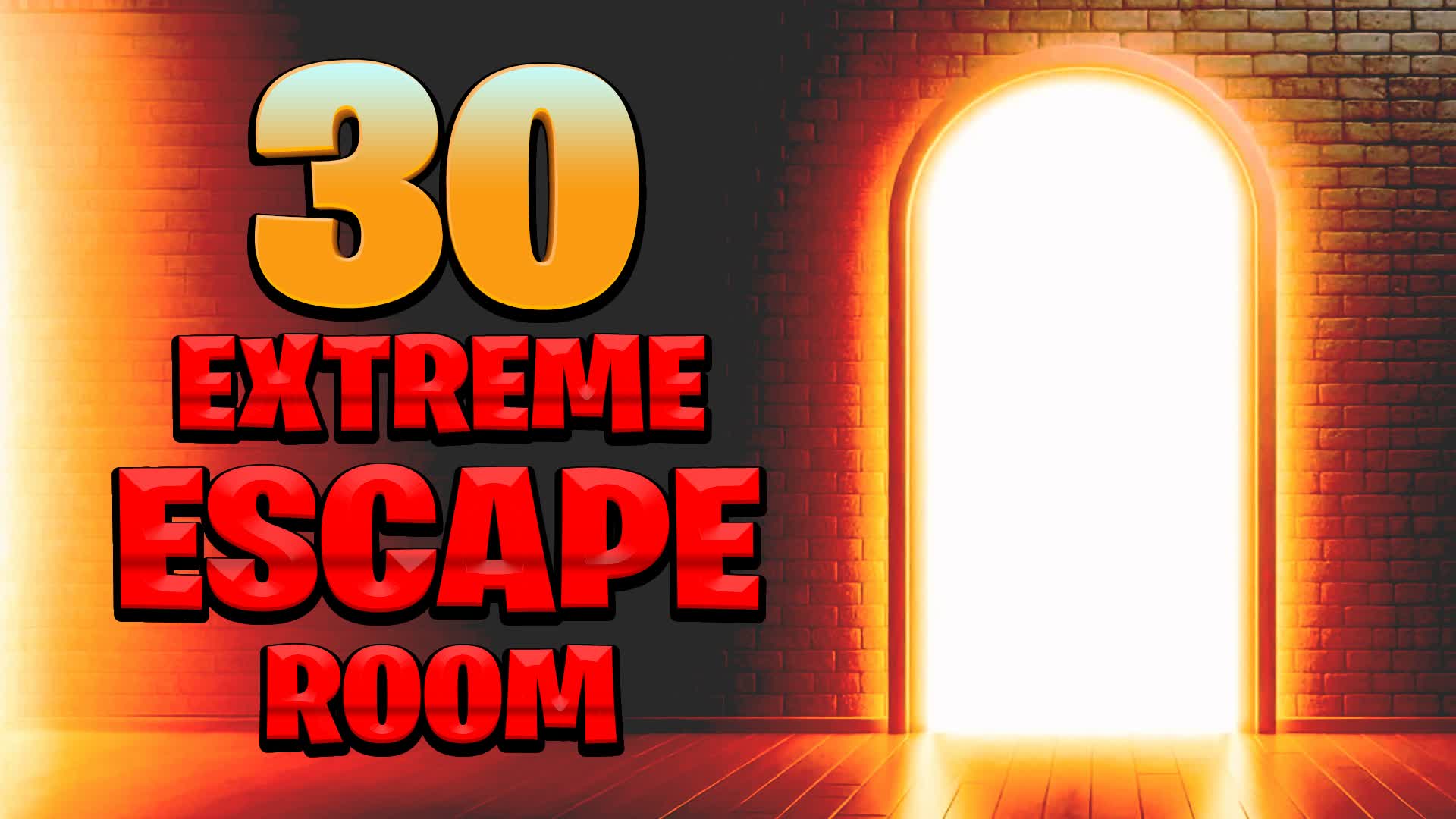 30 EXTREME ESCAPE ROOM โ Fortnite Creative map