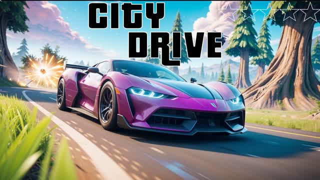 DRIVE CITY FFA π― β Fortnite Creative map