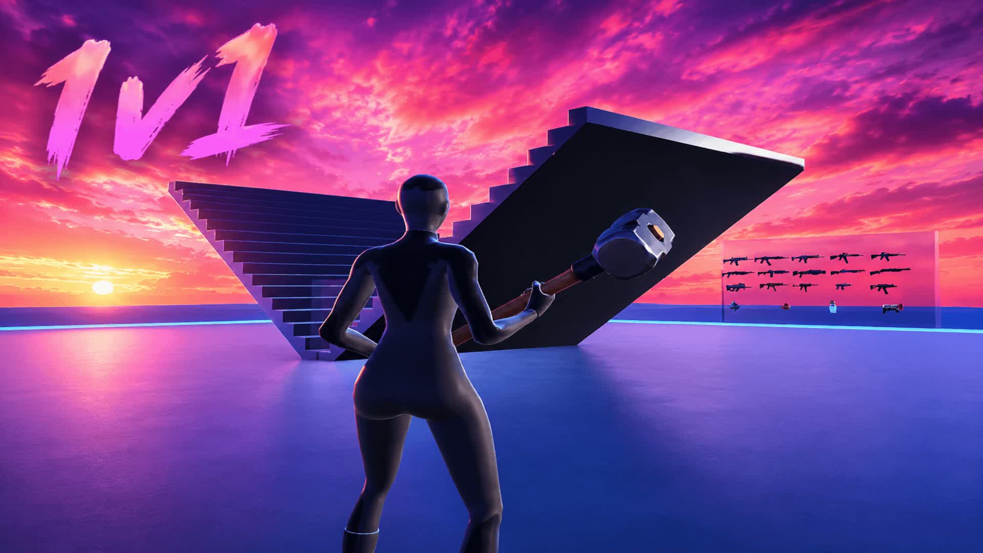 Vibing 1V1 — Fortnite Creative map