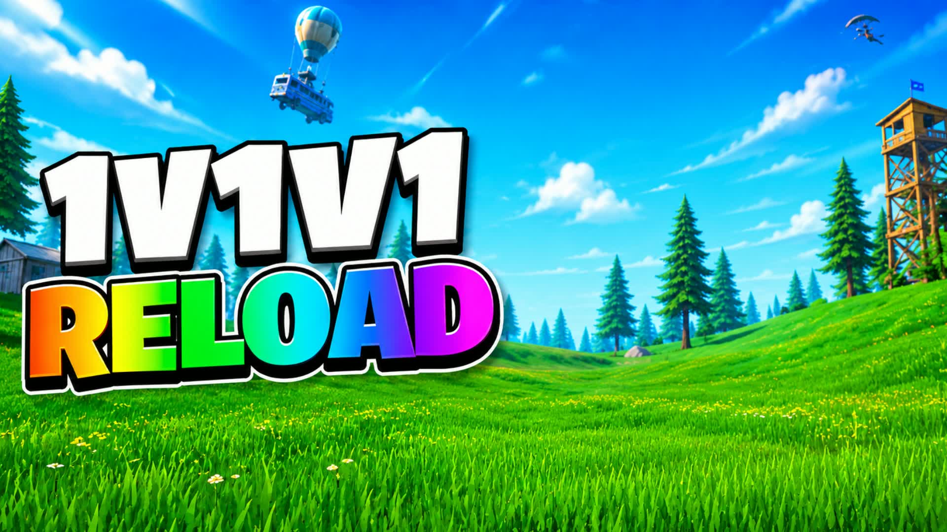 1v1v1v1 reload FFA mega — Fortnite Creative map