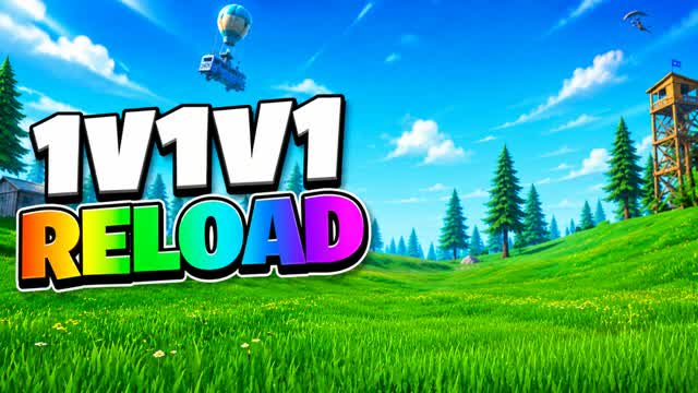 1v1v1v1 reload FFA mega — Fortnite Creative map