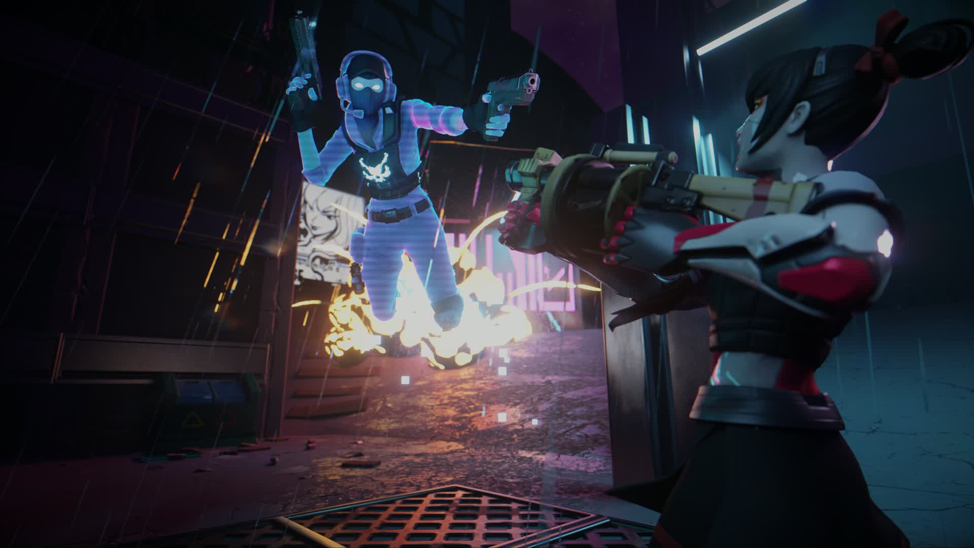 CYBERPUNK Gun Game โ Fortnite Creative map