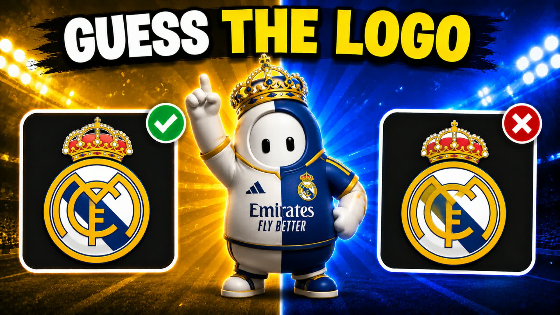 GUESS THE LOGO OR LOSE 🔎 IQ TEST — Fortnite Creative map