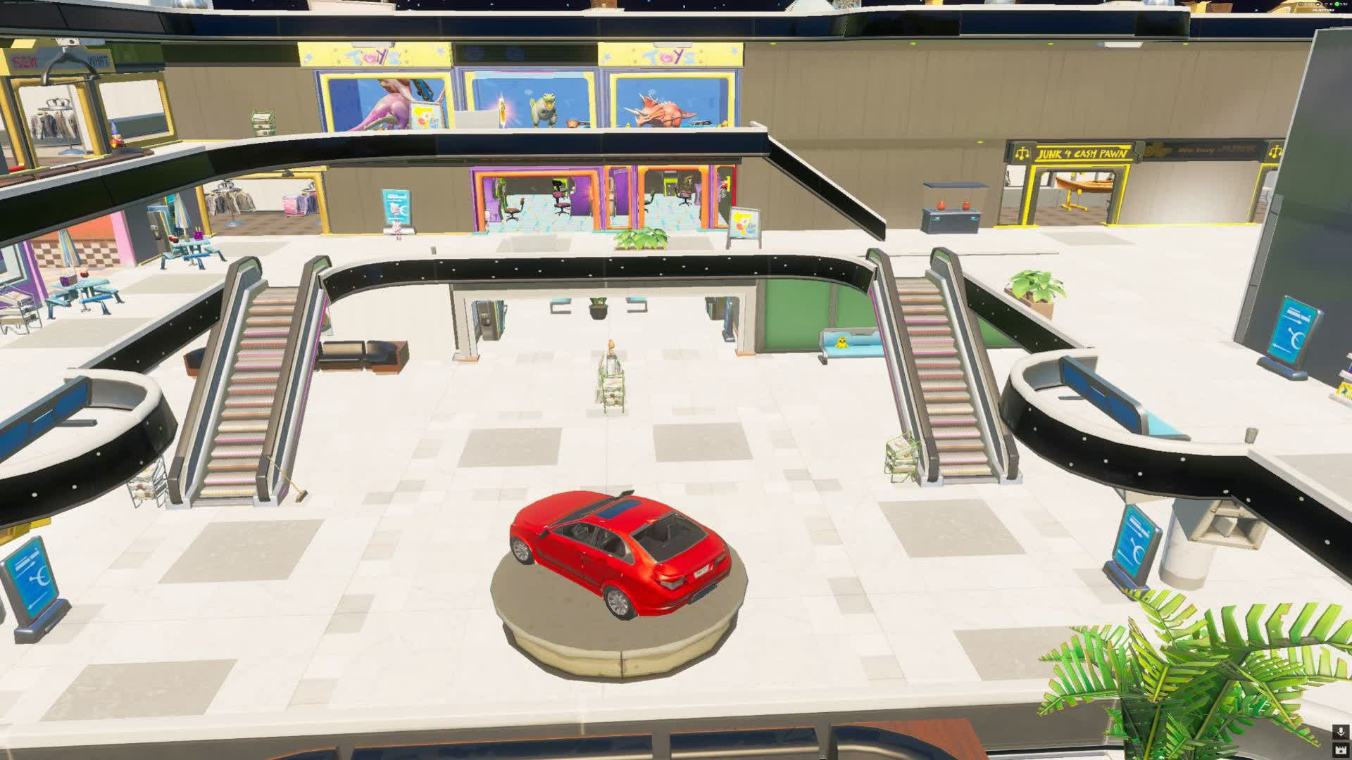 prop hunt in the mall — Fortnite Creative map
